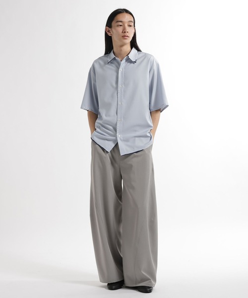 HARE（ハレ）の「スケッチラインステッチシャツ(HARE)（シャツ/ブラウス・メンズ・ブルー/ホワイト・FREE）」の10枚目の写真