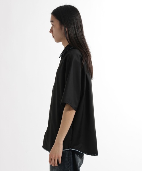 HARE（ハレ）の「スケッチラインステッチシャツ(HARE)（シャツ/ブラウス・メンズ・ブルー/ホワイト・FREE）」の20枚目の写真