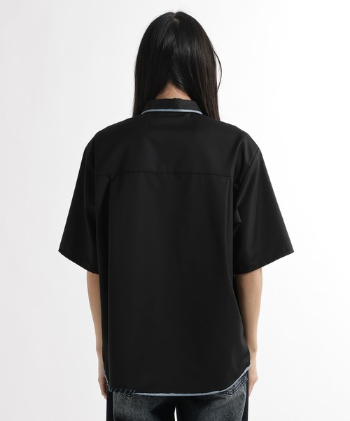 HARE（ハレ）の「スケッチラインステッチシャツ(HARE)（シャツ/ブラウス・メンズ・ブルー/ホワイト・FREE）」の21枚目の写真