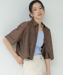 GALLEST | ボックスシルエットシアーシャツ【接触冷感】(シャツ/ブラウス)