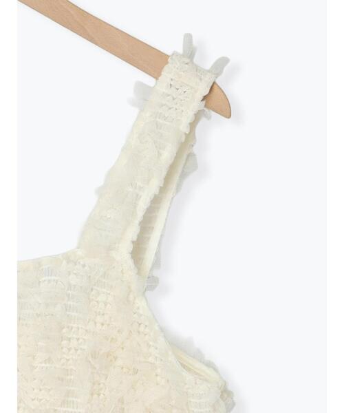 Samansa Mos2（サマンサ モスモス）の「ファンシーヤーンビスチェ（ベスト・レディース・キナリ/ブラック・F）」の17枚目の写真