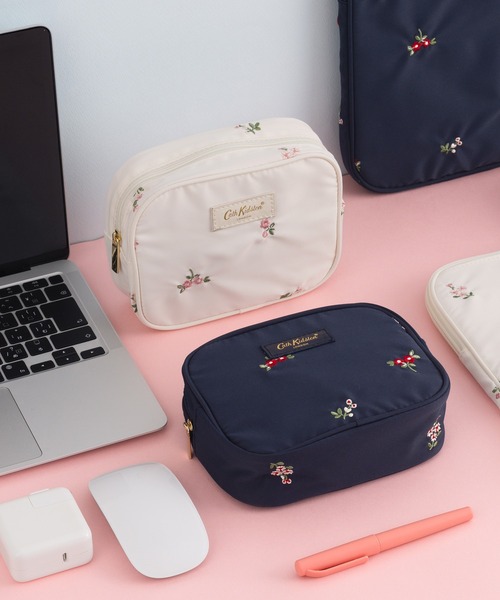 エンブロイダリーガジェットポーチ Ditsy Floral Embroidery（ポーチ