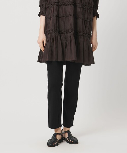 Pheeta(フィータ)の「<Pheeta>Greta パンツ / 015C-CU5(その他パンツ・レディース・ブラック/グレー系/ダークブラウン・FREE)」の2枚目の写真