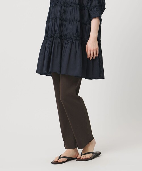 Pheeta(フィータ)の「<Pheeta>Greta パンツ / 015C-CU5(その他パンツ・レディース・ブラック/グレー系/ダークブラウン・FREE)」の9枚目の写真