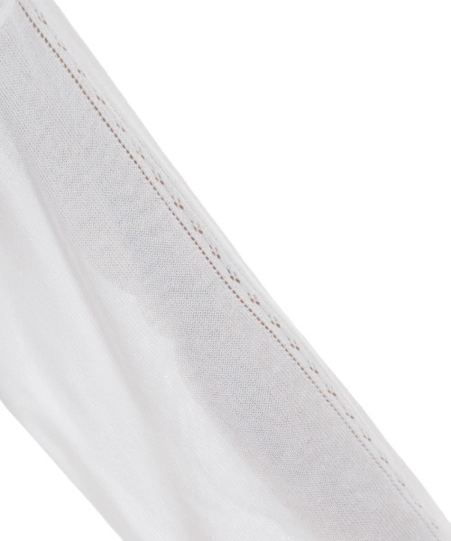 axes femme(アクシーズファム)の「接触冷感ネモフィラ刺繍カーデ(カーディガン/ボレロ・レディース・ホワイト/ブルー・FREE)」の5枚目の写真