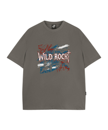 ロック」に該当するメンズのTシャツ/カットソー（グレー/灰色系