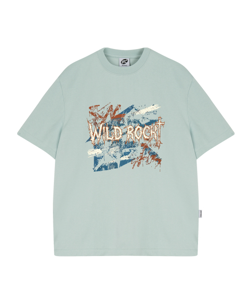 WILDROCK（ワイルドロック）の「ワイルドジャック クールコットンオーバーフィット半袖Tシャツ（Tシャツ/カットソー・メンズ・ブルー/ブラック/スカイブルー/ホワイト/ピンク/チャコール・SMALL/MEDIUM/LARGE）」の11枚目の写真