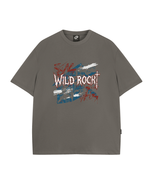 WILDROCK（ワイルドロック）の「ワイルドジャック クールコットンオーバーフィット半袖Tシャツ（Tシャツ/カットソー・メンズ・ブルー/ブラック/スカイブルー/ホワイト/ピンク/チャコール・SMALL/MEDIUM/LARGE）」の8枚目の写真