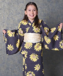 Universal Style Wear（ユニバーサルスタイルウェア）の「キッズ 浴衣3点セット 接触冷感綿タッチ（浴衣）」
