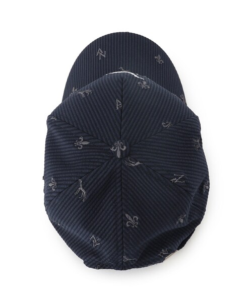 adabat(アダバット)の「【ADABAT NAVY】飛び柄刺しゅうキャップ(キャップ・メンズ・ホワイト系3/ネイビー系2・00)」の9枚目の写真