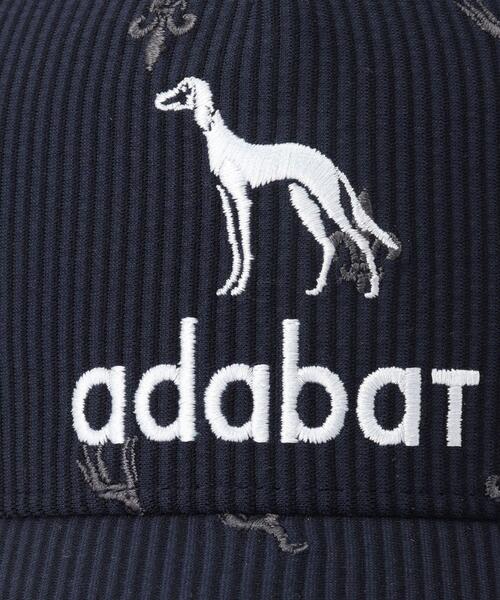 adabat(アダバット)の「【ADABAT NAVY】飛び柄刺しゅうキャップ(キャップ・メンズ・ホワイト系3/ネイビー系2・00)」の13枚目の写真