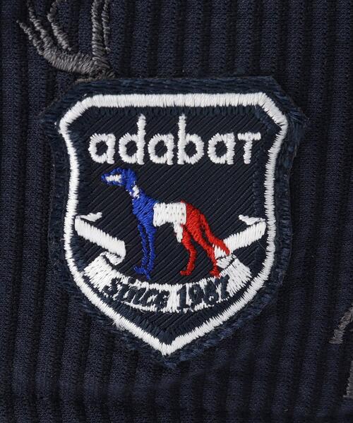 adabat(アダバット)の「【ADABAT NAVY】飛び柄刺しゅうキャップ(キャップ・メンズ・ホワイト系3/ネイビー系2・00)」の14枚目の写真