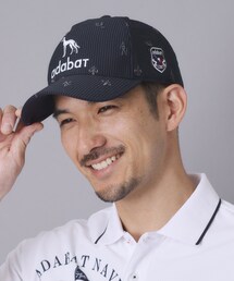 adabat | 【ADABAT NAVY】飛び柄刺しゅうキャップ(キャップ)