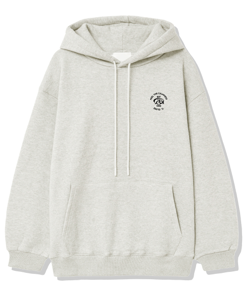 TI.GLAKE(ティーグレイク)の「TKクラブ 起毛フードパーカー オートミール(パーカー・レディース・その他・LARGE/X-LARGE/XX-LARGE)」の2枚目の写真