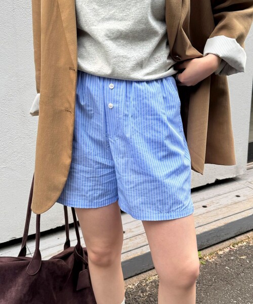 fredy emue（フレディエミュ）の「パジャマショートパンツ（その他パンツ・レディース・ブルー系その他/ブラウン系その他・38）」の20枚目の写真