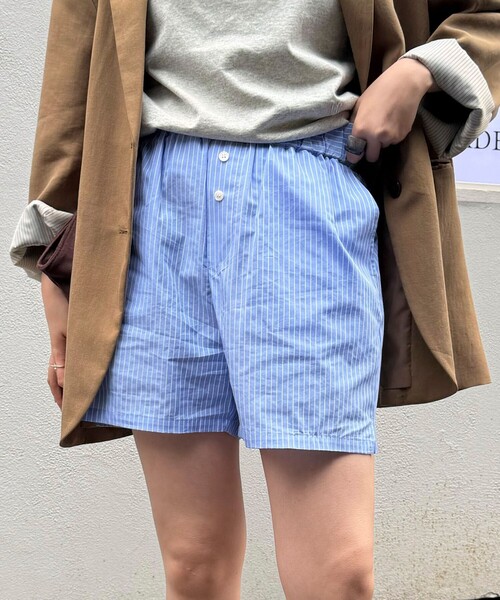 fredy emue（フレディエミュ）の「パジャマショートパンツ（その他パンツ・レディース・ブルー系その他/ブラウン系その他・38）」の21枚目の写真