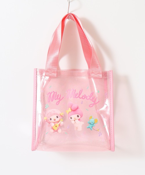 sanrio(サンリオ)の「Sanrio サンリオ クリアミニトート マイメロディ&クロミ(トートバッグ・レディース・ピンク/ブラック・FREE)」の8枚目の写真