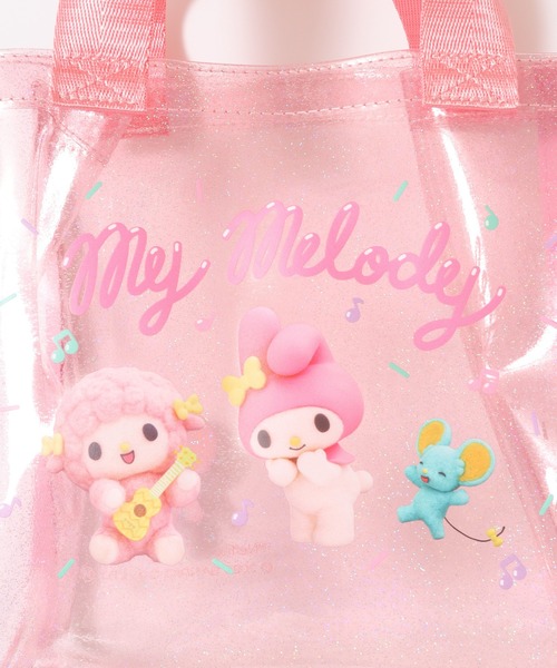 sanrio(サンリオ)の「Sanrio サンリオ クリアミニトート マイメロディ&クロミ(トートバッグ・レディース・ピンク/ブラック・FREE)」の10枚目の写真