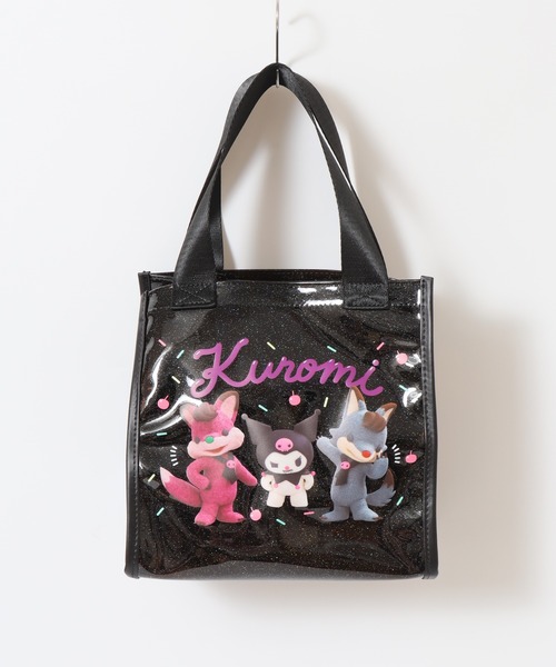 sanrio(サンリオ)の「Sanrio サンリオ クリアミニトート マイメロディ&クロミ(トートバッグ・レディース・ピンク/ブラック・FREE)」の4枚目の写真