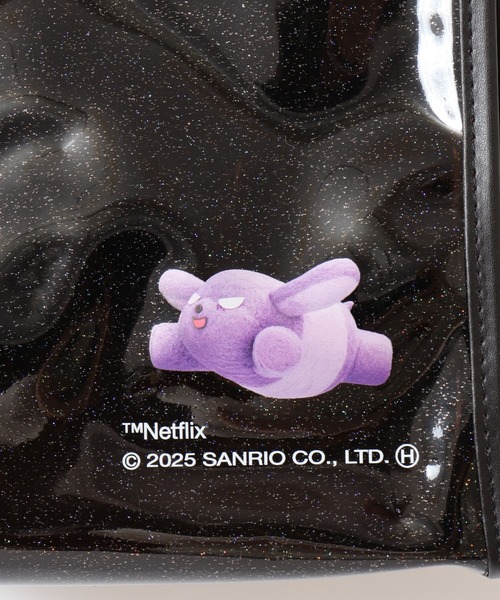sanrio(サンリオ)の「Sanrio サンリオ クリアミニトート マイメロディ&クロミ(トートバッグ・レディース・ピンク/ブラック・FREE)」の7枚目の写真