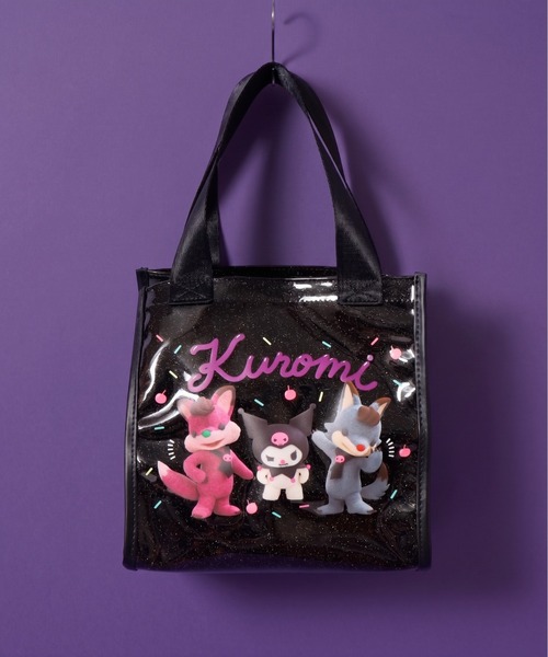 sanrio(サンリオ)の「Sanrio サンリオ クリアミニトート マイメロディ&クロミ(トートバッグ・レディース・ピンク/ブラック・FREE)」の15枚目の写真