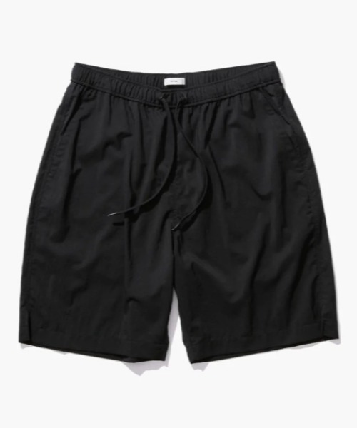 ATON(エイトン)の「ATON (エイトン) MAT AIRLY NYLON | WIDE SHORTS(その他パンツ・メンズ・ブラック・4/6)」の1枚目の写真