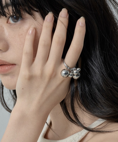ORLEAN(オルレアン)の「【ORLEAN】ニュアンスボリュームボールリング(リング・レディース・シルバー/ゴールド・11号/14号)」の19枚目の写真