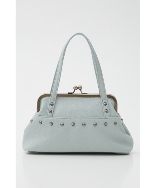 LAGUA GEM(ラグアジェム)の「CLASP PURSE バッグ(ショルダーバッグ・レディース・ライトブルー/オフホワイト・FREE)」の2枚目の写真