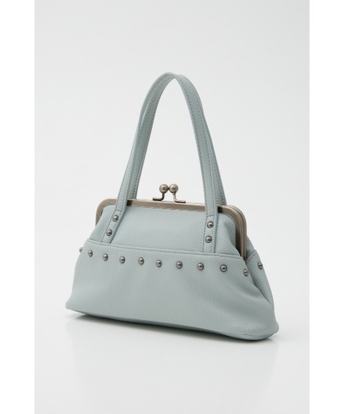 LAGUA GEM(ラグアジェム)の「CLASP PURSE バッグ(ショルダーバッグ・レディース・ライトブルー/オフホワイト・FREE)」の3枚目の写真
