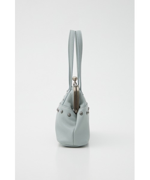 LAGUA GEM(ラグアジェム)の「CLASP PURSE バッグ(ショルダーバッグ・レディース・ライトブルー/オフホワイト・FREE)」の4枚目の写真