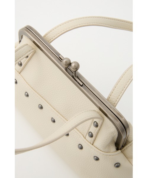 LAGUA GEM(ラグアジェム)の「CLASP PURSE バッグ(ショルダーバッグ・レディース・ライトブルー/オフホワイト・FREE)」の12枚目の写真