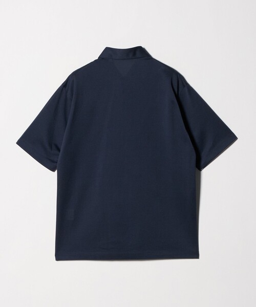 green label relaxing（グリーンレーベルリラクシング）の「コットン ポリエステル ジャカード ナロー ボタンダウン ポロシャツ（ポロシャツ・メンズ・ネイビー/ベージュ/ダークグレー・S/L/XL/M）」の20枚目の写真