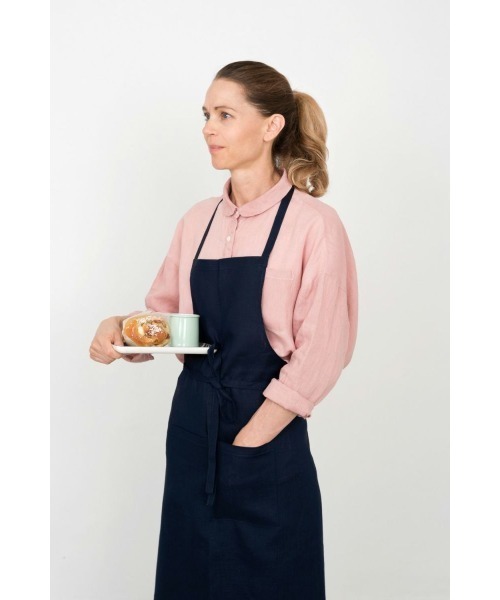 fog linen work MARIAエプロンワンピース fog linen work マリア エプロンドレス フォグリネンワーク linen fog