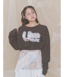 merry jenny | inu！？チュールロンTee(Tシャツ/カットソー)