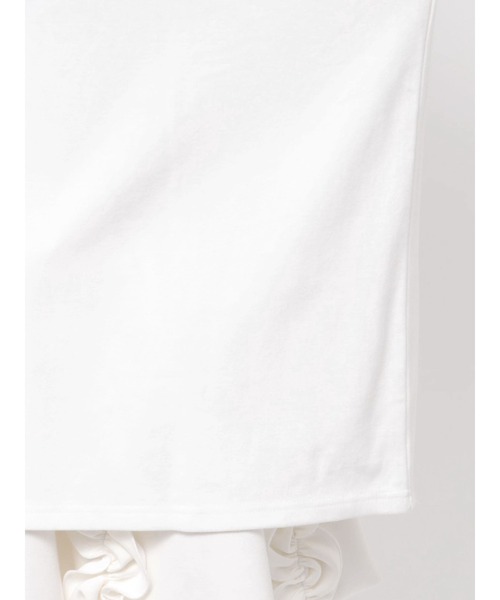 merry jenny(メリージェニー)の「inu!?チュールロンTee(Tシャツ/カットソー・レディース・ピンク/ブラウン/オフホワイト/ミント・FREE)」の10枚目の写真