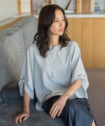 【WEB限定】≪即着映え!≫デザインスリーブブラウス