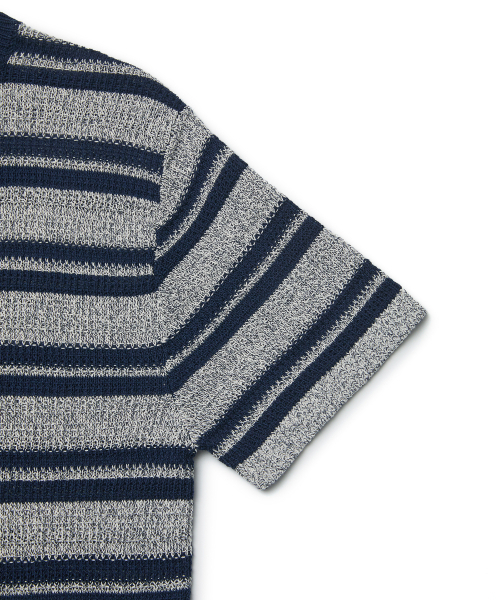 MMIC（エムエムアイシー）の「HUSTLER HALF ZIP (NAVY)（ニット/セーター・メンズ・その他・LARGE/MEDIUM）」の5枚目の写真