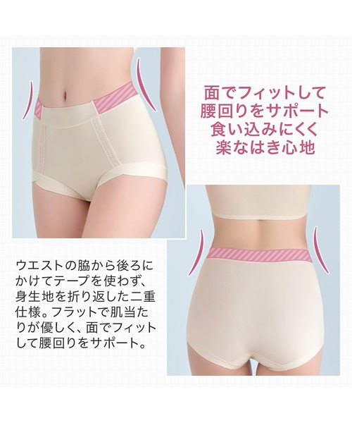 BRADELIS NEWYORK(ブラデリスニューヨーク)の「楽なのにすっぽりショーツ ブラデリス 補正下着 補整(ショーツ・レディース・ブラック・LL/L/M)」の18枚目の写真