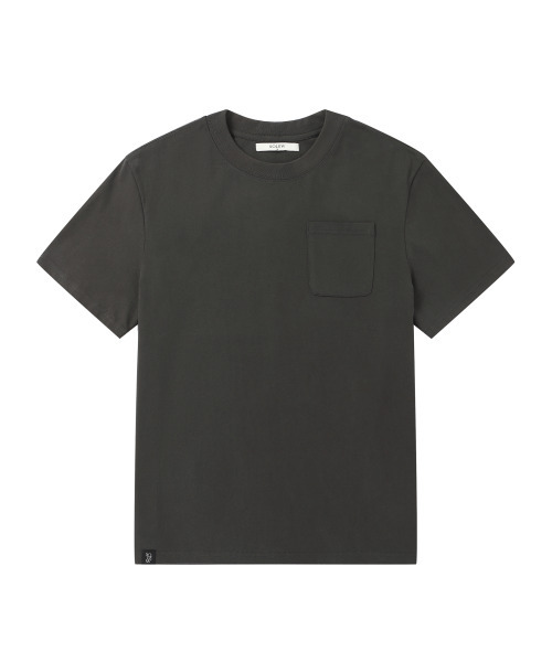 SOLEW(ソル)の「スタンダードハーフスリーブTシャツ_チャコール(Tシャツ/カットソー・メンズ・その他・SMALL/MEDIUM/LARGE/X-LARGE)」の1枚目の写真