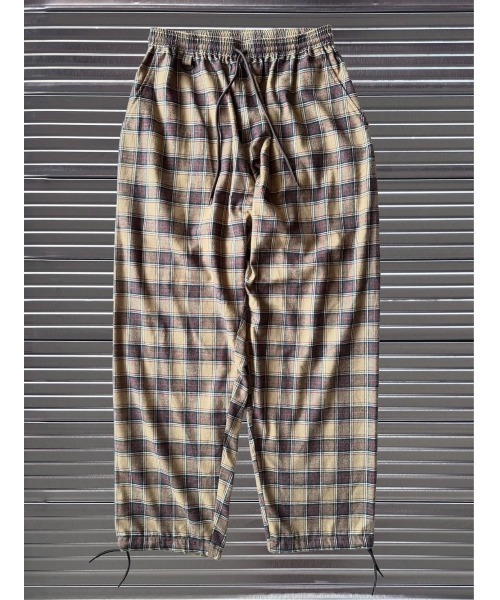 MINE（マイン）の「【MINE】マイン Flannel Check Easy Pants（その他パンツ・メンズ・ブルー/ブラウン・LARGE/X-LARGE/SMALL/MEDIUM）」の2枚目の写真