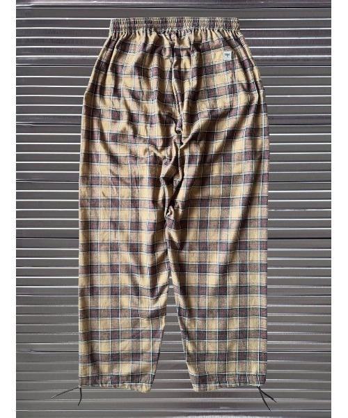MINE（マイン）の「【MINE】マイン Flannel Check Easy Pants（その他パンツ・メンズ・ブルー/ブラウン・LARGE/X-LARGE/SMALL/MEDIUM）」の3枚目の写真