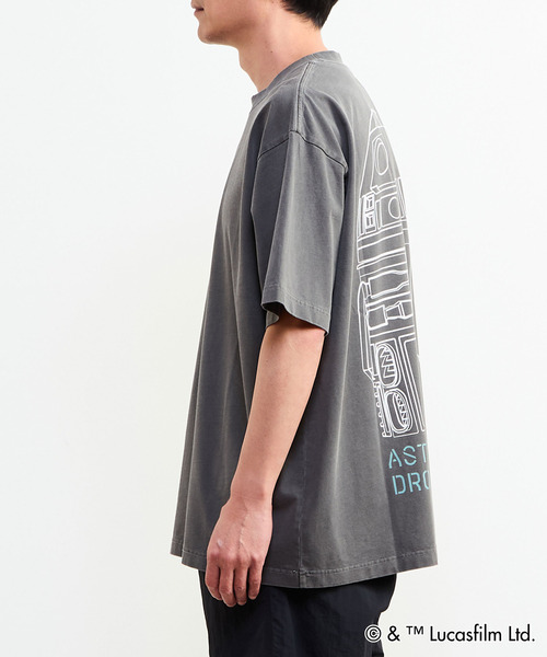 MASTER FRAME(マスターフレーム )の「MASTER FRAME / STARWARS / R2D2 Tシャツ(Tシャツ/カットソー・メンズ・チャコールグレー/ホワイト・3/4/1)」の6枚目の写真