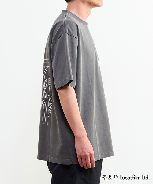 MASTER FRAME(マスターフレーム )の「MASTER FRAME / STARWARS / R2D2 Tシャツ(Tシャツ/カットソー・メンズ・チャコールグレー/ホワイト・3/4/1)」の8枚目の写真