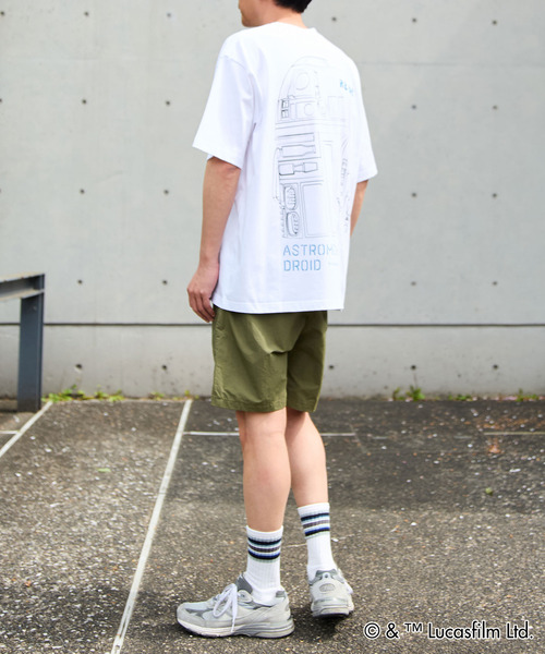 MASTER FRAME(マスターフレーム )の「MASTER FRAME / STARWARS / R2D2 Tシャツ(Tシャツ/カットソー・メンズ・チャコールグレー/ホワイト・3/4/1)」の18枚目の写真