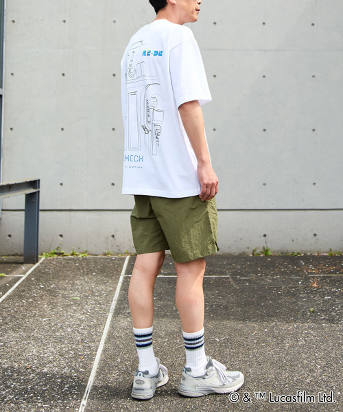 MASTER FRAME(マスターフレーム )の「MASTER FRAME / STARWARS / R2D2 Tシャツ(Tシャツ/カットソー・メンズ・チャコールグレー/ホワイト・3/4/1)」の19枚目の写真