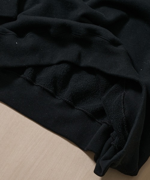 FUJI（フジ）の「【FUJI/フジ】CREW NECK SWEAT（スウェット・メンズ・ブラック/ベージュ・5/4）」の5枚目の写真