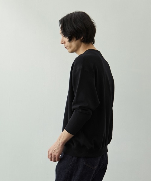 FUJI（フジ）の「【FUJI/フジ】CREW NECK SWEAT（スウェット・メンズ・ブラック/ベージュ・5/4）」の7枚目の写真