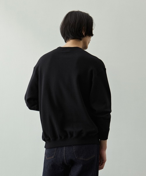 FUJI（フジ）の「【FUJI/フジ】CREW NECK SWEAT（スウェット・メンズ・ブラック/ベージュ・5/4）」の8枚目の写真