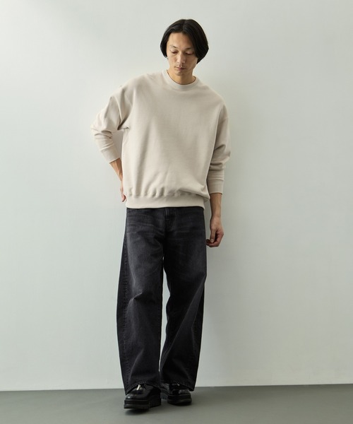 FUJI（フジ）の「【FUJI/フジ】CREW NECK SWEAT（スウェット・メンズ・ブラック/ベージュ・5/4）」の12枚目の写真