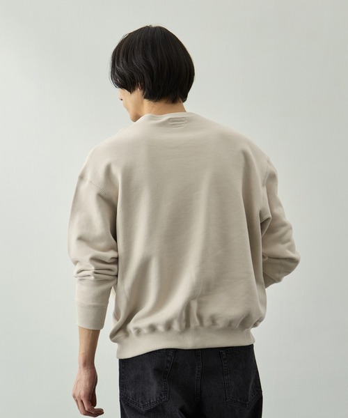 FUJI（フジ）の「【FUJI/フジ】CREW NECK SWEAT（スウェット・メンズ・ブラック/ベージュ・5/4）」の14枚目の写真